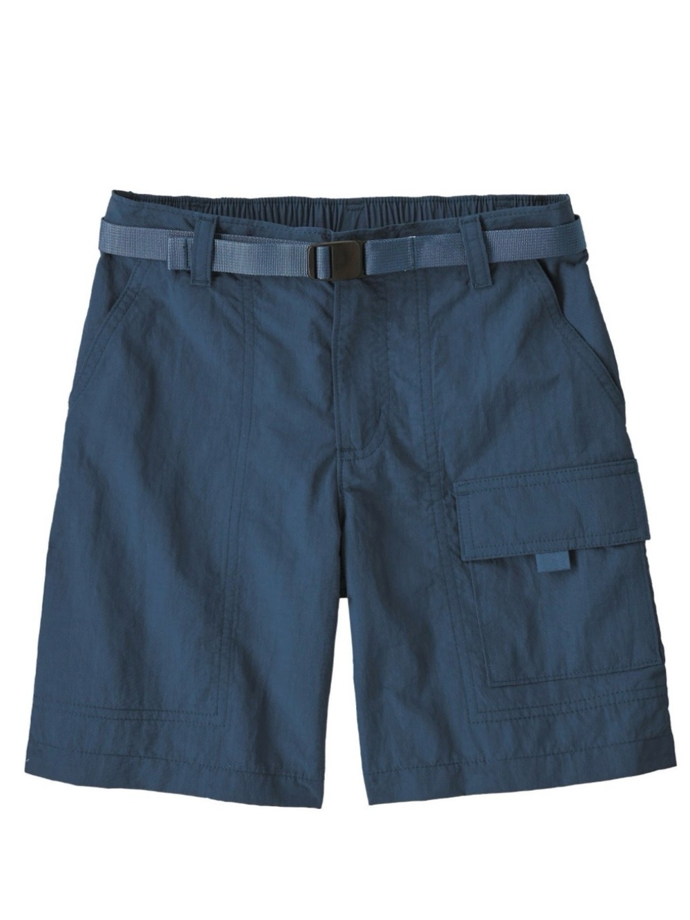 Patagonia Kids Outdoor Everyday Shorts Size L / 12 Blue Belted Cargo Gorpcore